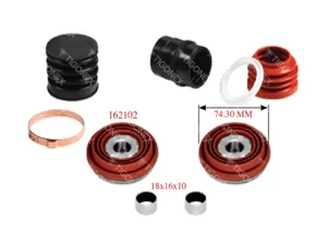 CALIPER PIN & BOOT SET 74 MM