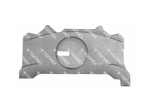 CALIPER BRAKE LINING PLATE (W/GROOVE) -R