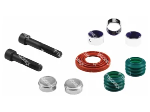 CALIPER DUST RUBBER & BOLT SET