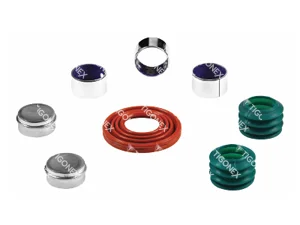 CALIPER DUST RUBBER & BUSH SET