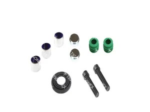 CALIPER DUST RUBBER & BOLT SET