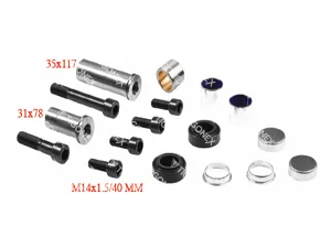 CALIPER DUST RUBBER AND PIN SET
