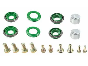 CALIPER DUST RUBBER AND BOLT SET
