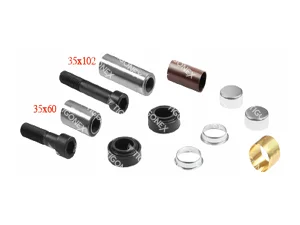 CALIPER DUST RUBBER AND PIN SET