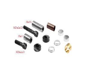 CALIPER DUST RUBBER AND PIN SET