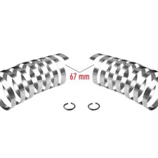 CALIPER DUST RUBBER PROTECTOR SPRING - 10.40033