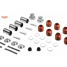 CALIPER DUST RUBBER AND PIN SET - 10.40038