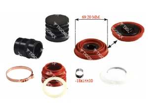 CALIPER DUST RUBBER SET
