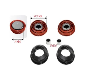 CALIPER DUST RUBBER SET