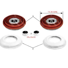 CALIPER TAPPET & BOOT SET 74 MM - 105690
