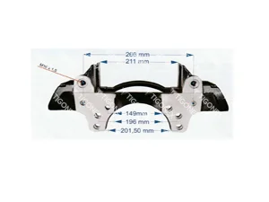 BRAKE CALIPER CARRIER