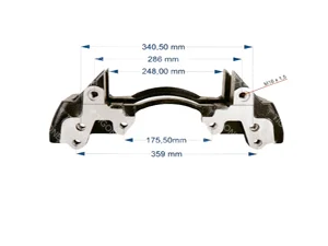 BRAKE CALIPER CARRIER