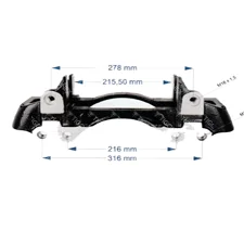 BRAKE CALIPER CARRIER - 10.10321