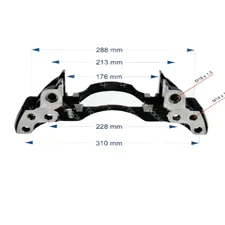 BRAKE CALIPER CARRIER LEFT - 10.20162