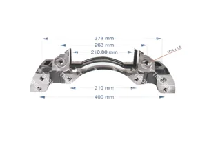BRAKE CALIPER CARRIER LEFT - 10.20168