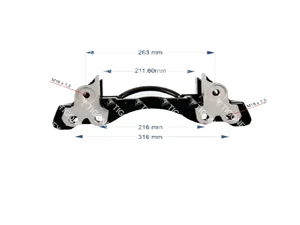 BRAKE CALIPER CARRIER RIGHT