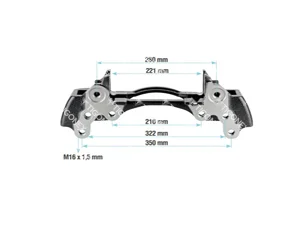 BRAKE CALIPER CARRIER RIGHT - 10.20179