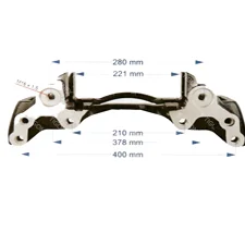 BRAKE CALIPER CARRIER LEFT - 10.20182