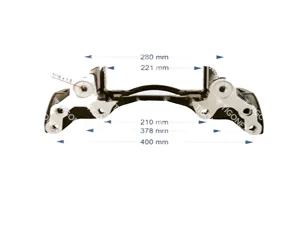 BRAKE CALIPER CARRIER LEFT