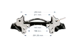 BRAKE CALIPER CARRIER RIGHT