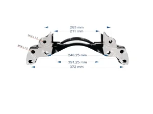BRAKE CALIPER CARRIER LEFT
