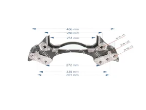 BRAKE CALIPER CARRIER