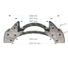 BRAKE CALIPER CARRIER - 10.30514