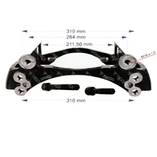 BRAKE CALIPER CARRIER - 10.30516