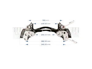 BRAKE CALIPER CARRIER