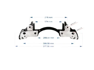 BRAKE CALIPER CARRIER - 10.40131