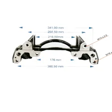 BRAKE CALIPER CARRIER - 10.40133