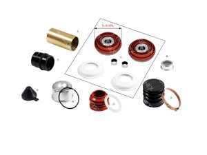 CALIPER PIN & BOOT SET 74 MM