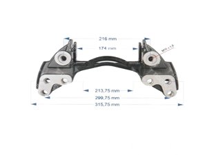 BRAKE CALIPER CARRIER