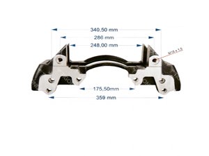 BRAKE CALIPER CARRIER